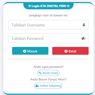 Register PGRI Lhokseumawe - Persatuan Guru Republik Indonesia Cabang Lhokseumawe